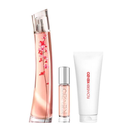 Kit Coffret Kenzo Flower By Kenzo Ikebana Feminino Eau de Parfum